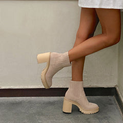 CASTER H2O BOOTIES DUNE SUEDE - re:vita
