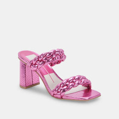 PAILY HEELS MAGENTA CRACKLED STELLA - re:vita