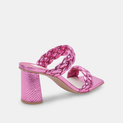 PAILY HEELS MAGENTA CRACKLED STELLA - re:vita
