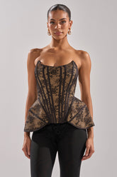 JUST A GIRL LACE CORSET