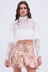 THE PERFECT LONG SLEEVE LACE BLOUSE