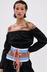 LET IT GO OFF THE SHOULDER BLOUSE