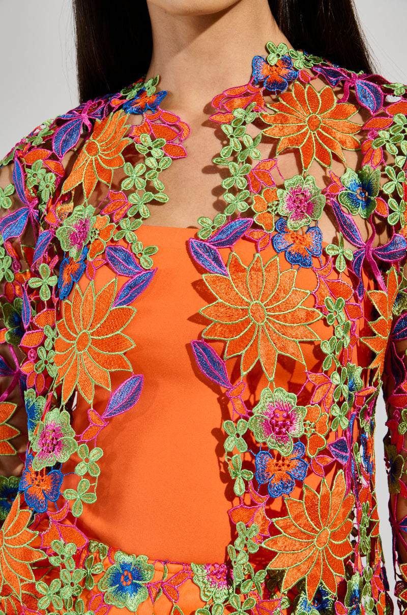 IRIS FLORAL TOP