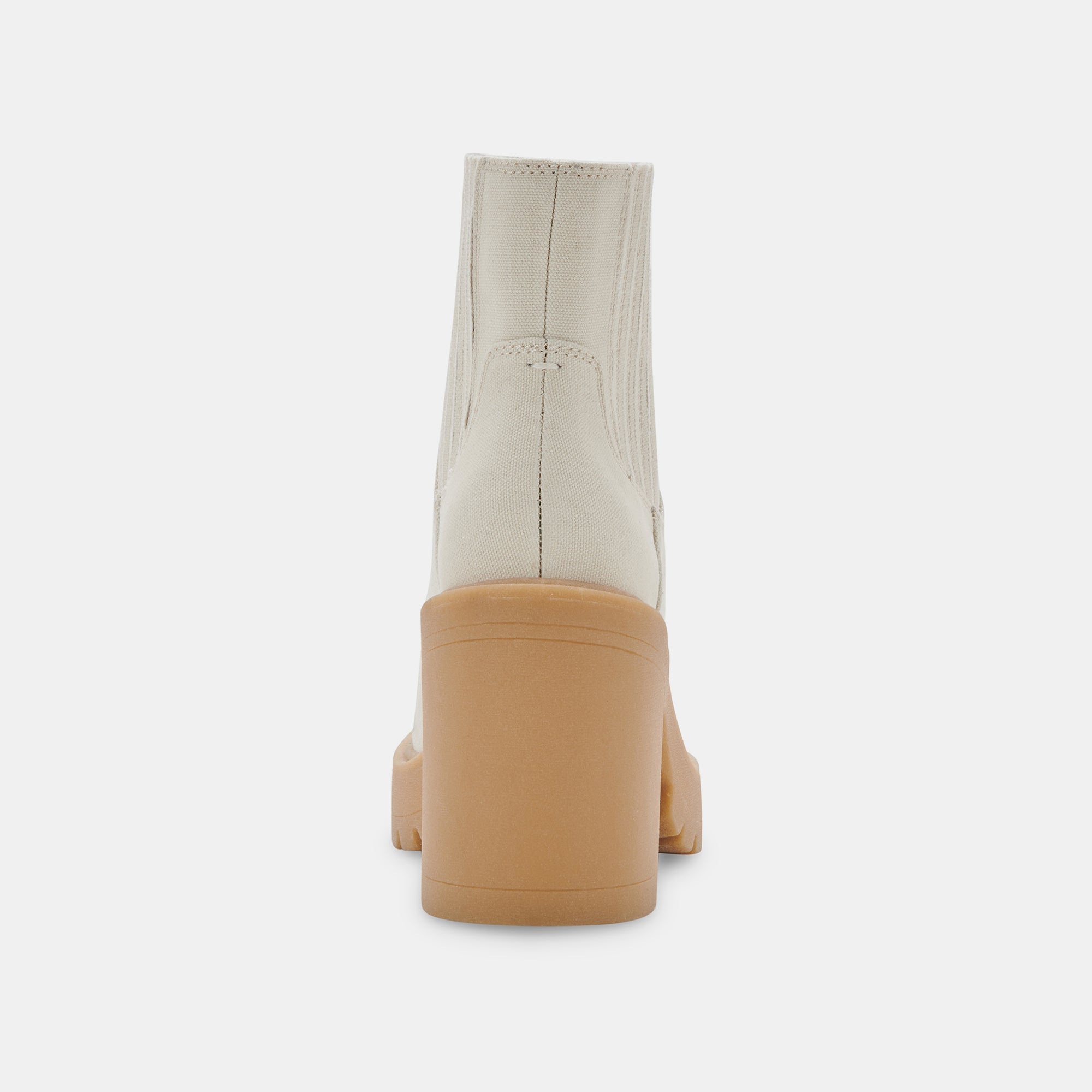 CASTER BOOTIES SANDSTONE CANVAS - re:vita