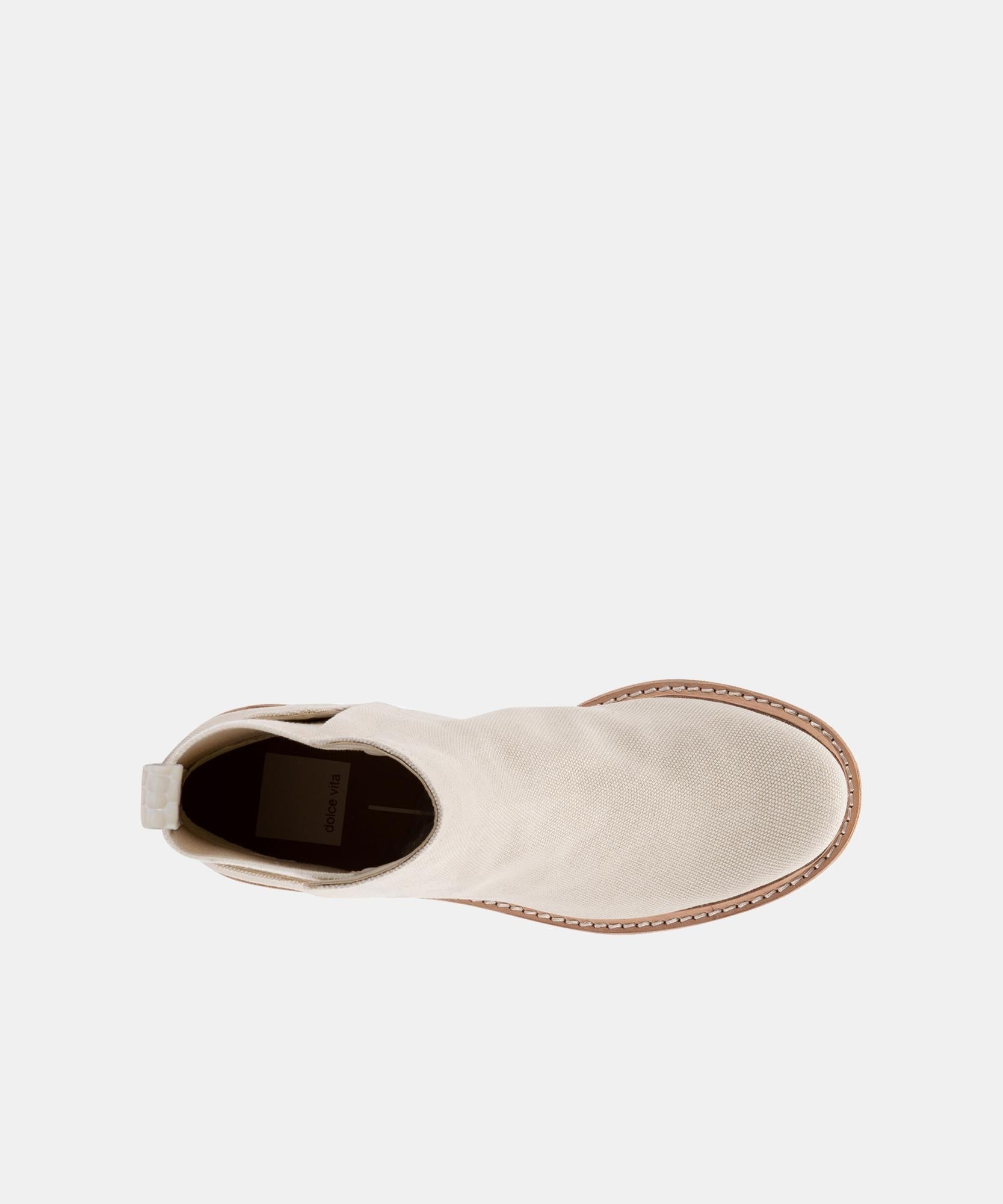 HUEY BOOTIES SANDSTONE CANVAS - re:vita