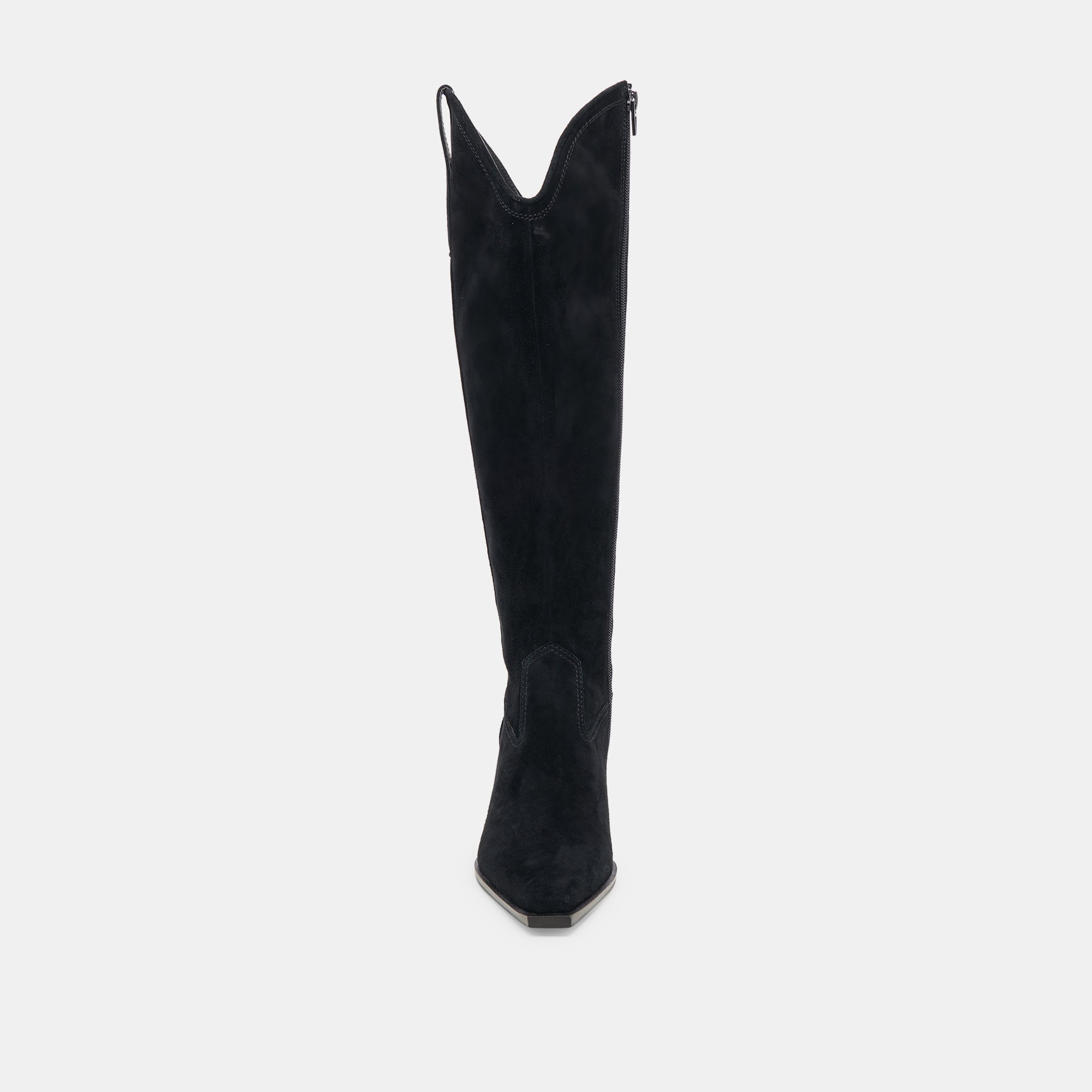 ARIANA BOOTS ONYX SUEDE - re:vita
