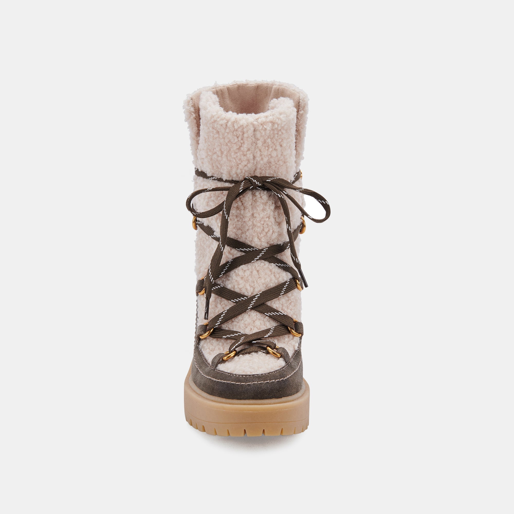 CELTIC BOOTS OLIVE SUEDE - re:vita