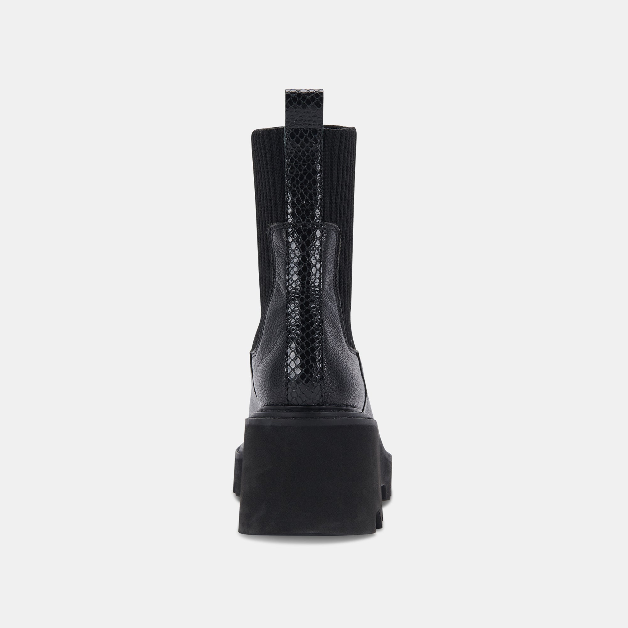 HOVEN H2O BOOTS BLACK LEATHER - re:vita