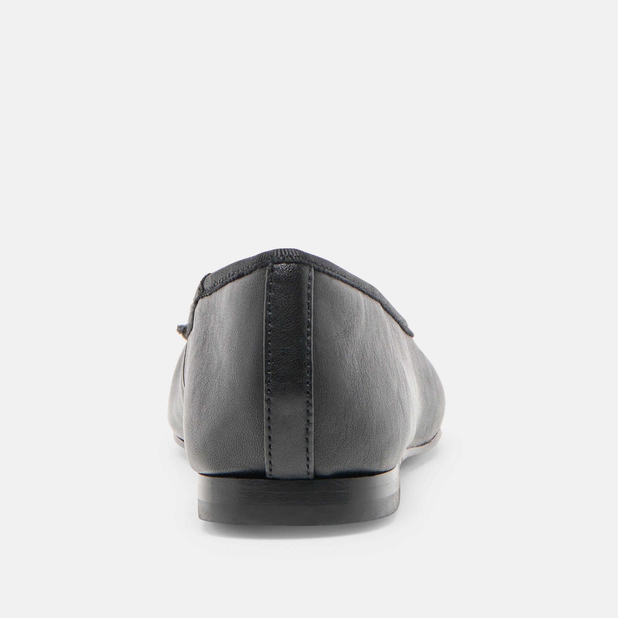 RITLA WIDE BALLET FLATS BLACK LEATHER