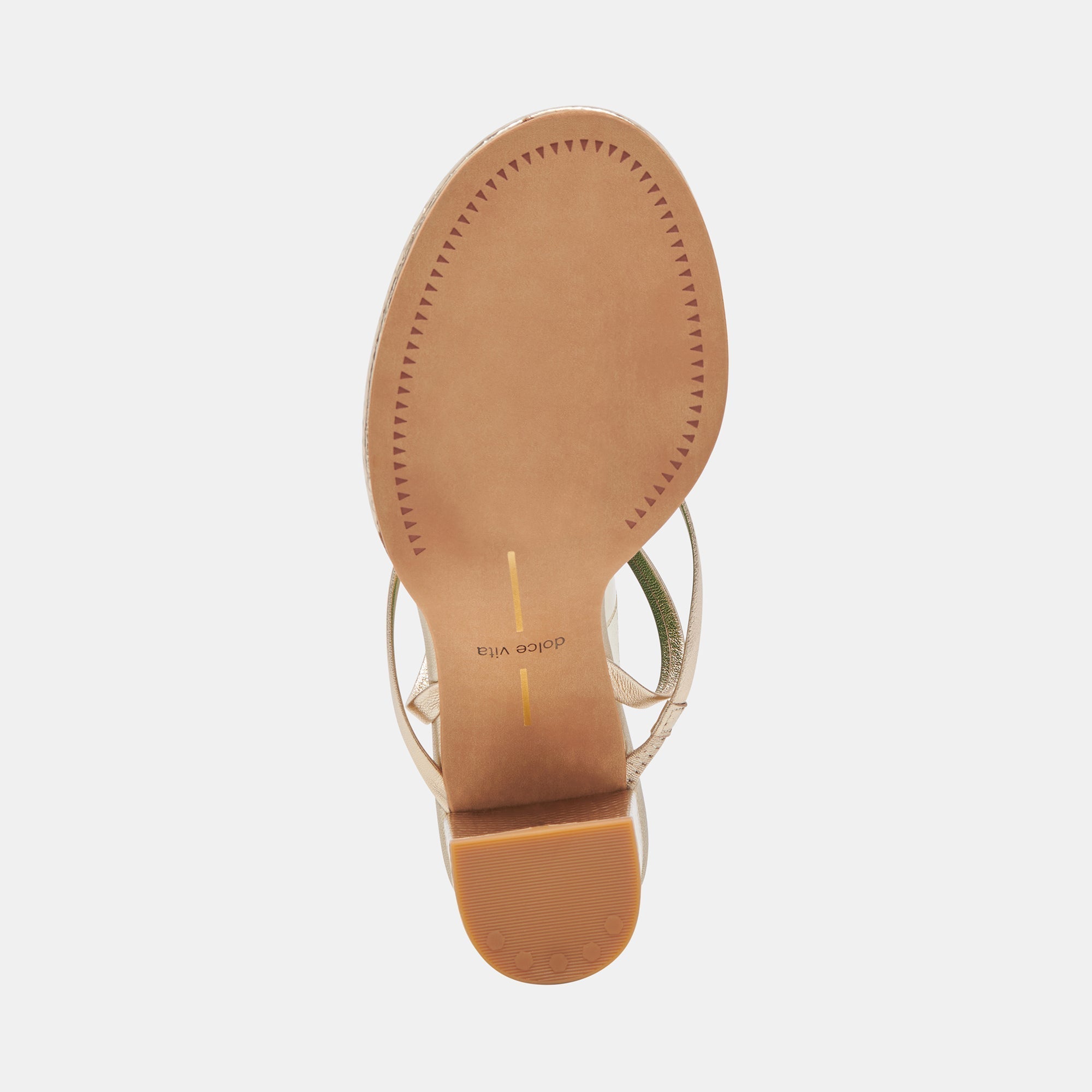 BARLY HEELS LIGHT GOLD METALLIC LEATHER - re:vita