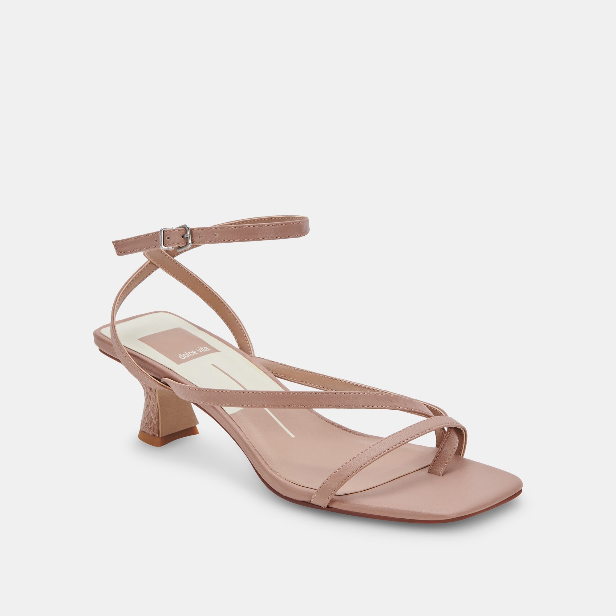 BAYLOR HEELS CAFE LEATHER - re:vita