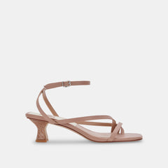 BAYLOR HEELS CAFE LEATHER - re:vita