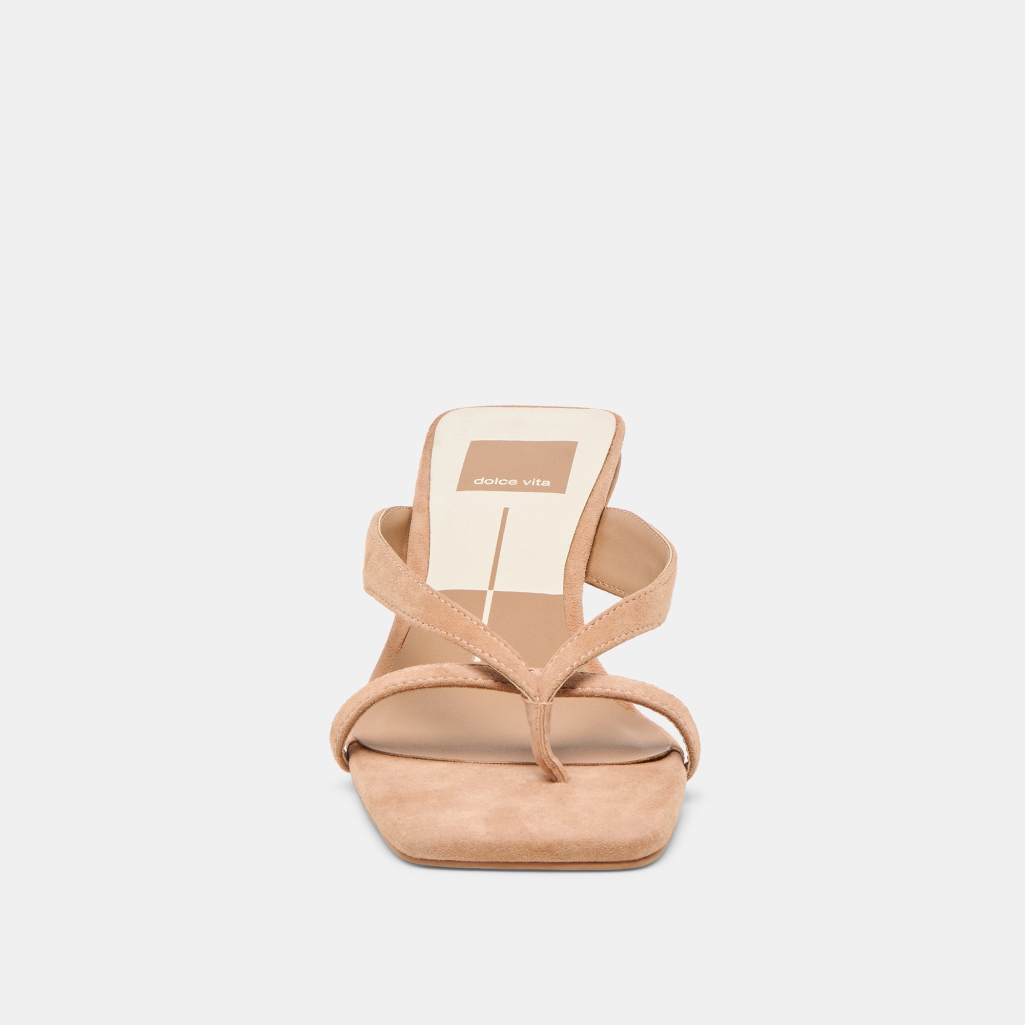 BREVEL HEELS TOFFEE SUEDE