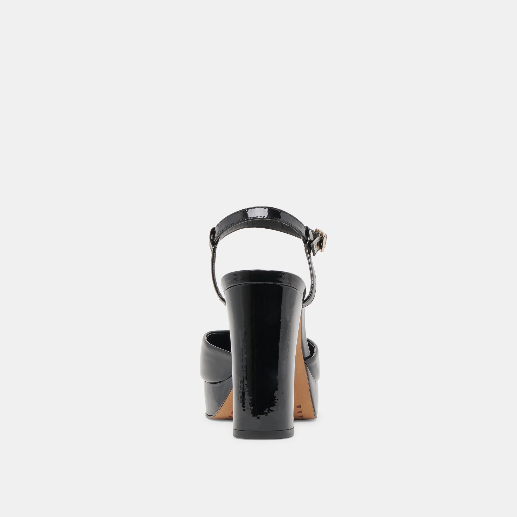 CLAUD HEELS MIDNIGHT PATENT LEATHER - re:vita