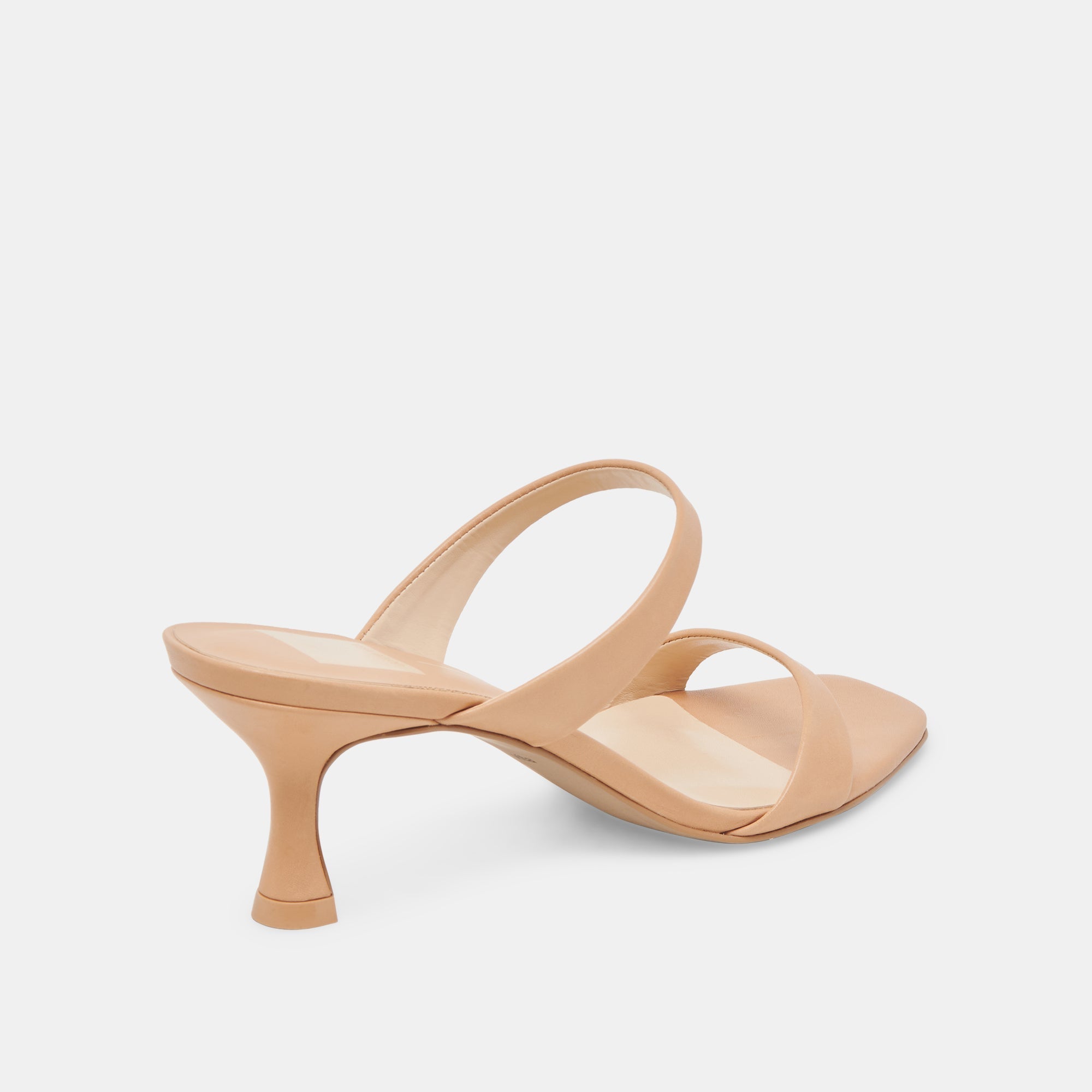 GENORA HEELS CAFE LEATHER - re:vita