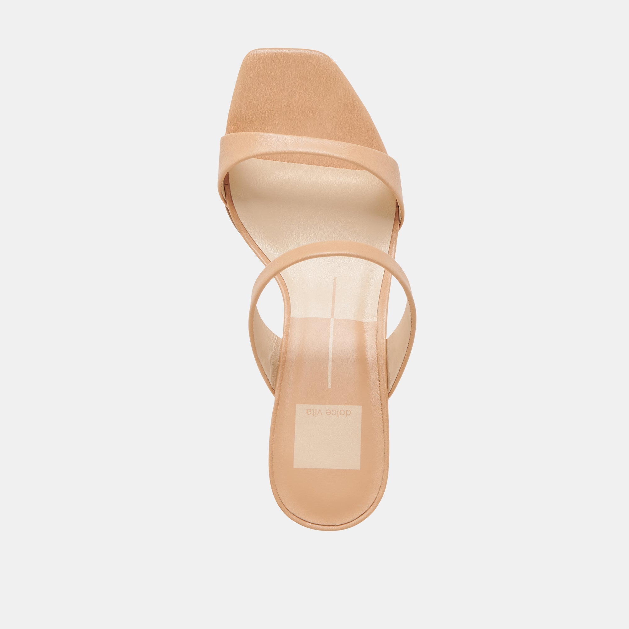 GENORA HEELS CAFE LEATHER - re:vita