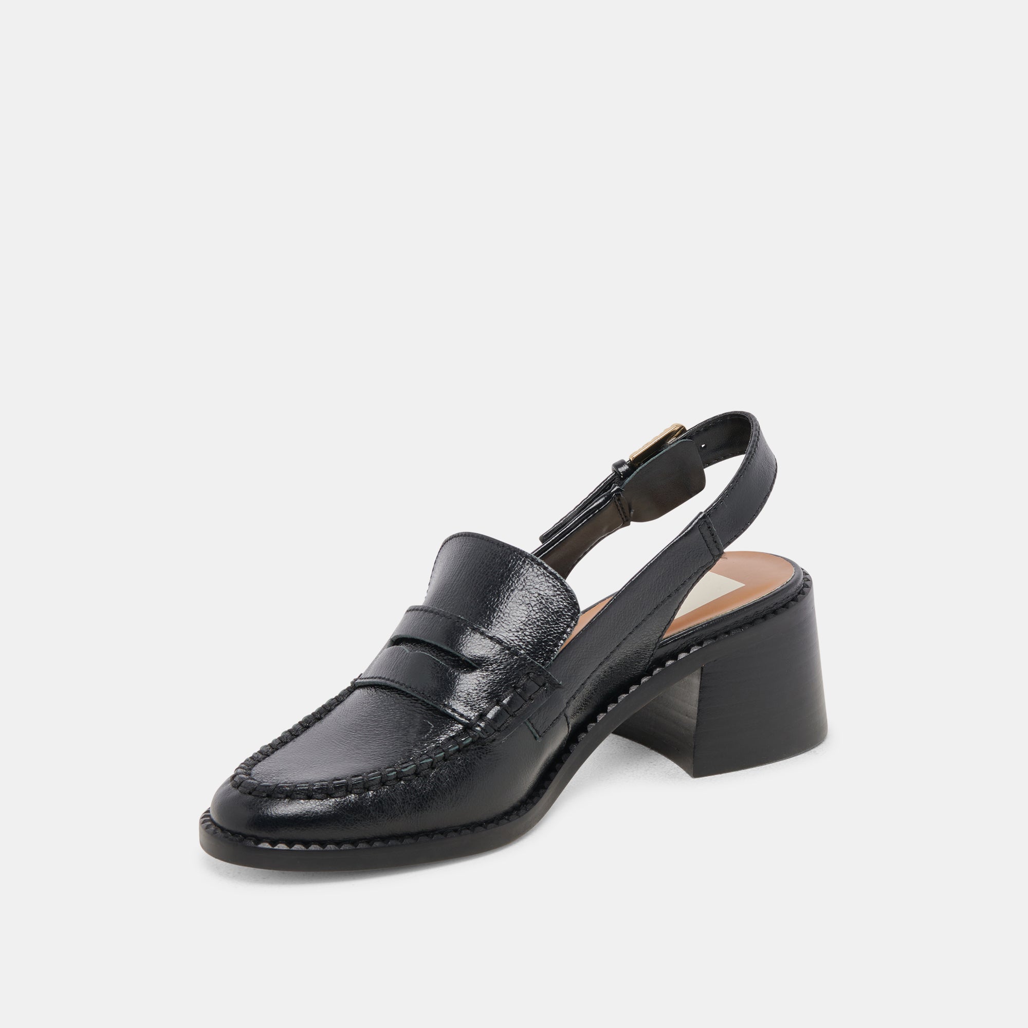 HARDI HEELS MIDNIGHT CRINKLE PATENT - re:vita