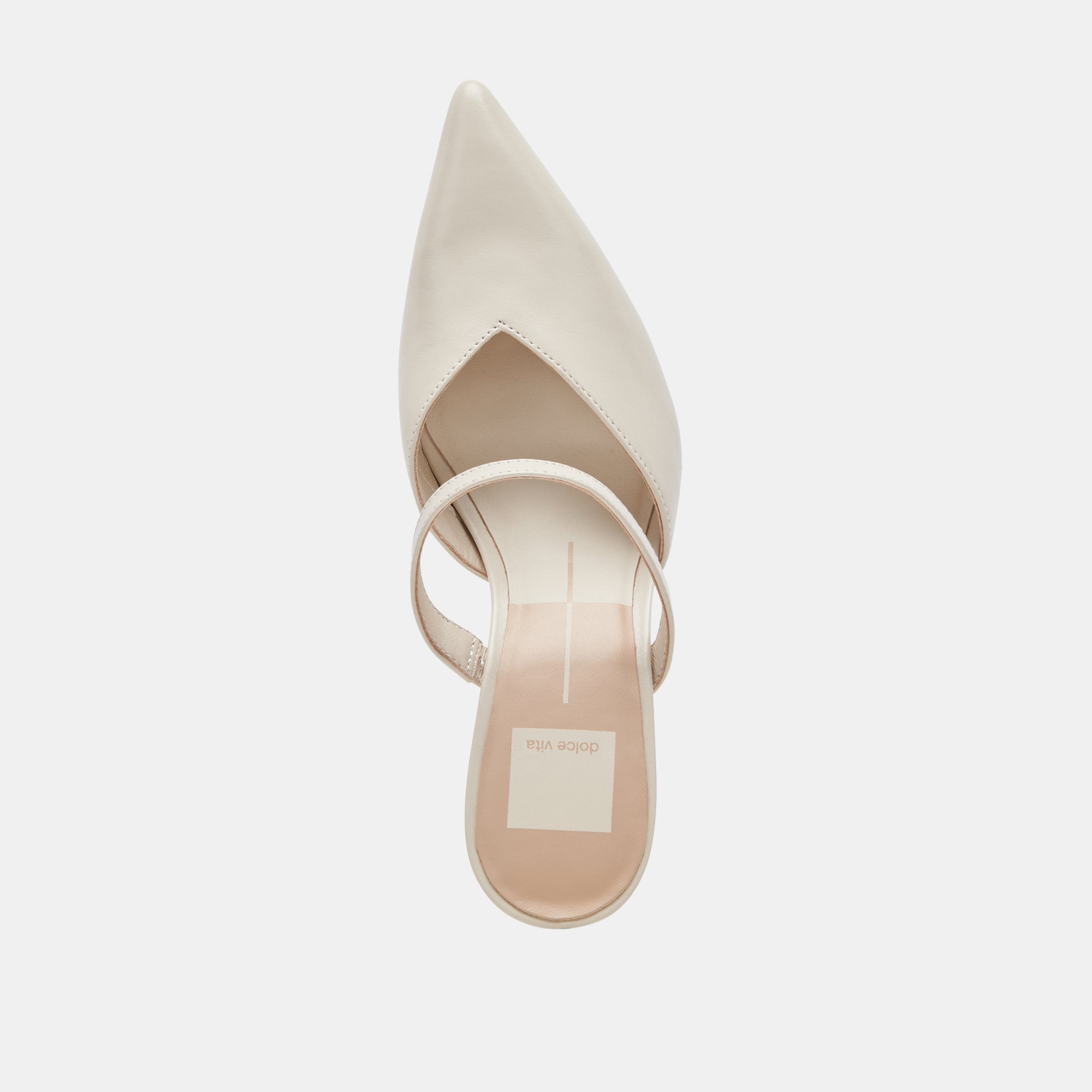 KANIKA HEELS WHITE CRINKLE PATENT - re:vita