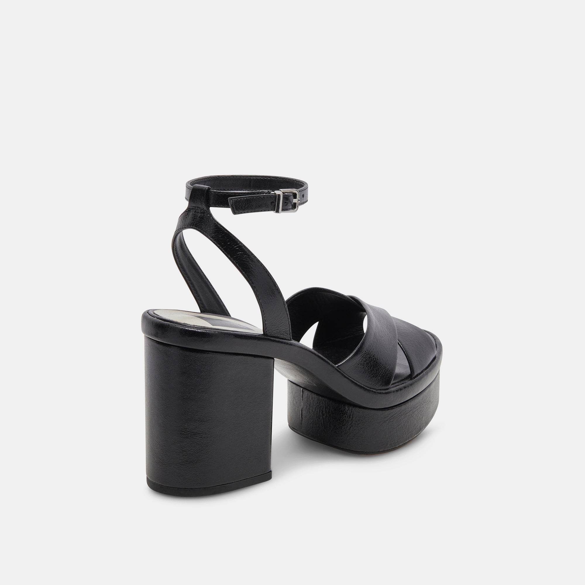 LAISHA HEELS MIDNIGHT CRINKLE PATENT - re:vita