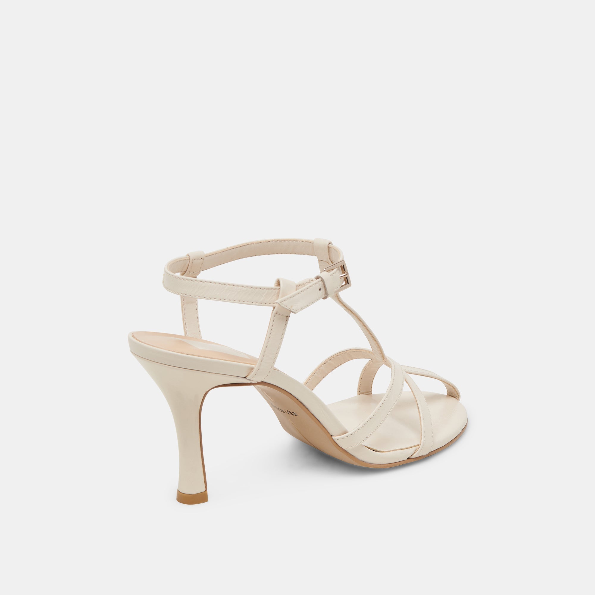LIANE HEELS BONE CRINKLE PATENT