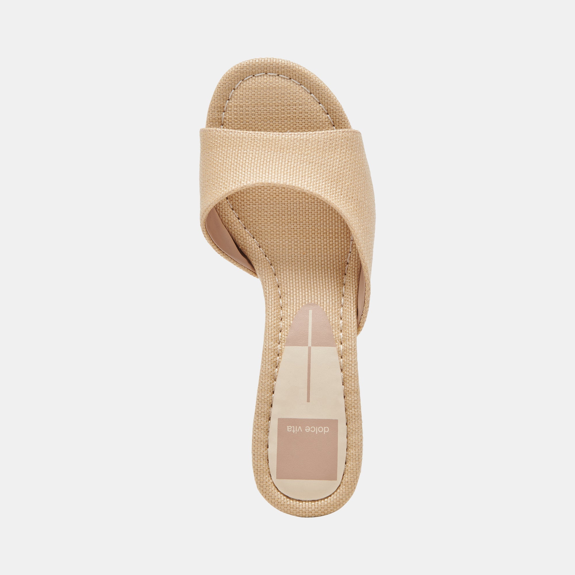 MACOY HEELS LT NATURAL RAFFIA - re:vita