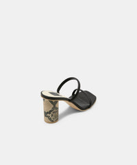 NOLES HEELS BLACK - re:vita