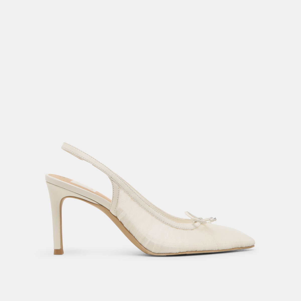 YELA HEELS WHITE TULLE - re:vita