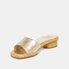 DIXI SANDALS PLATINUM LEATHER