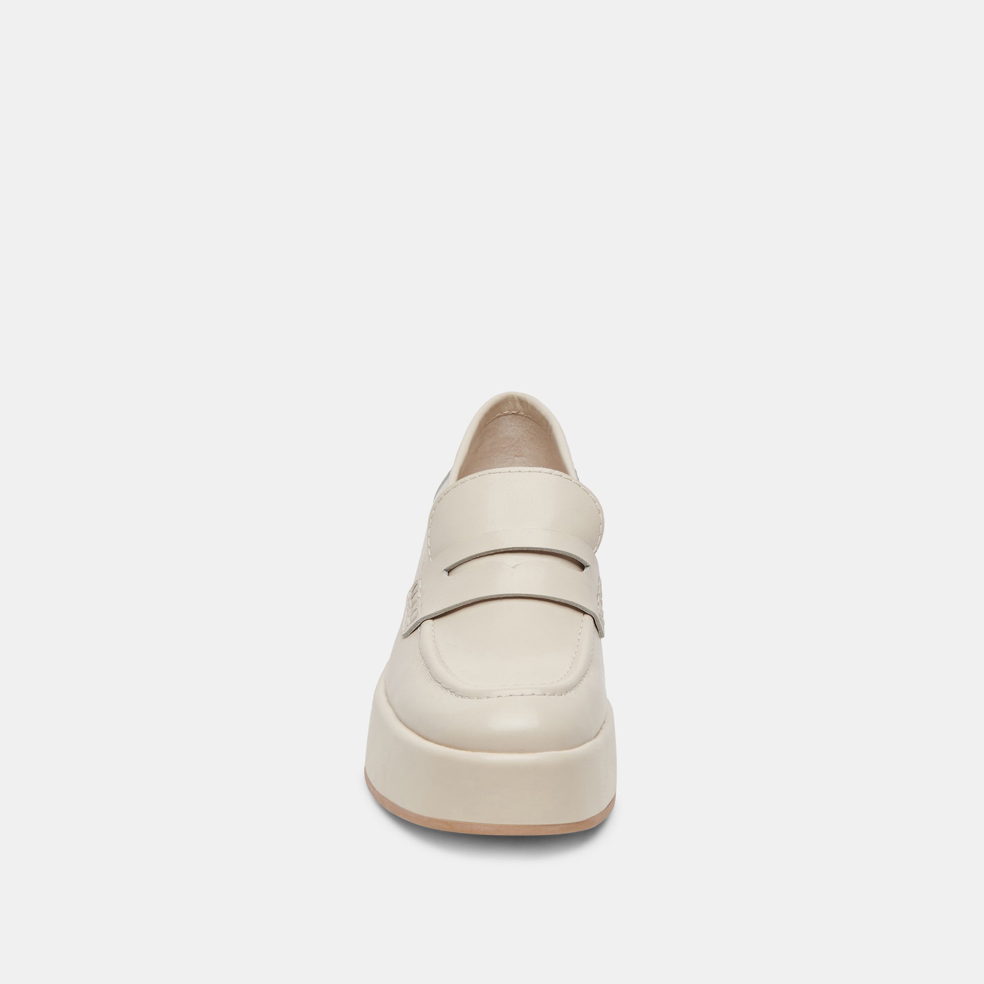 YANNI LOAFERS IVORY LEATHER - re:vita