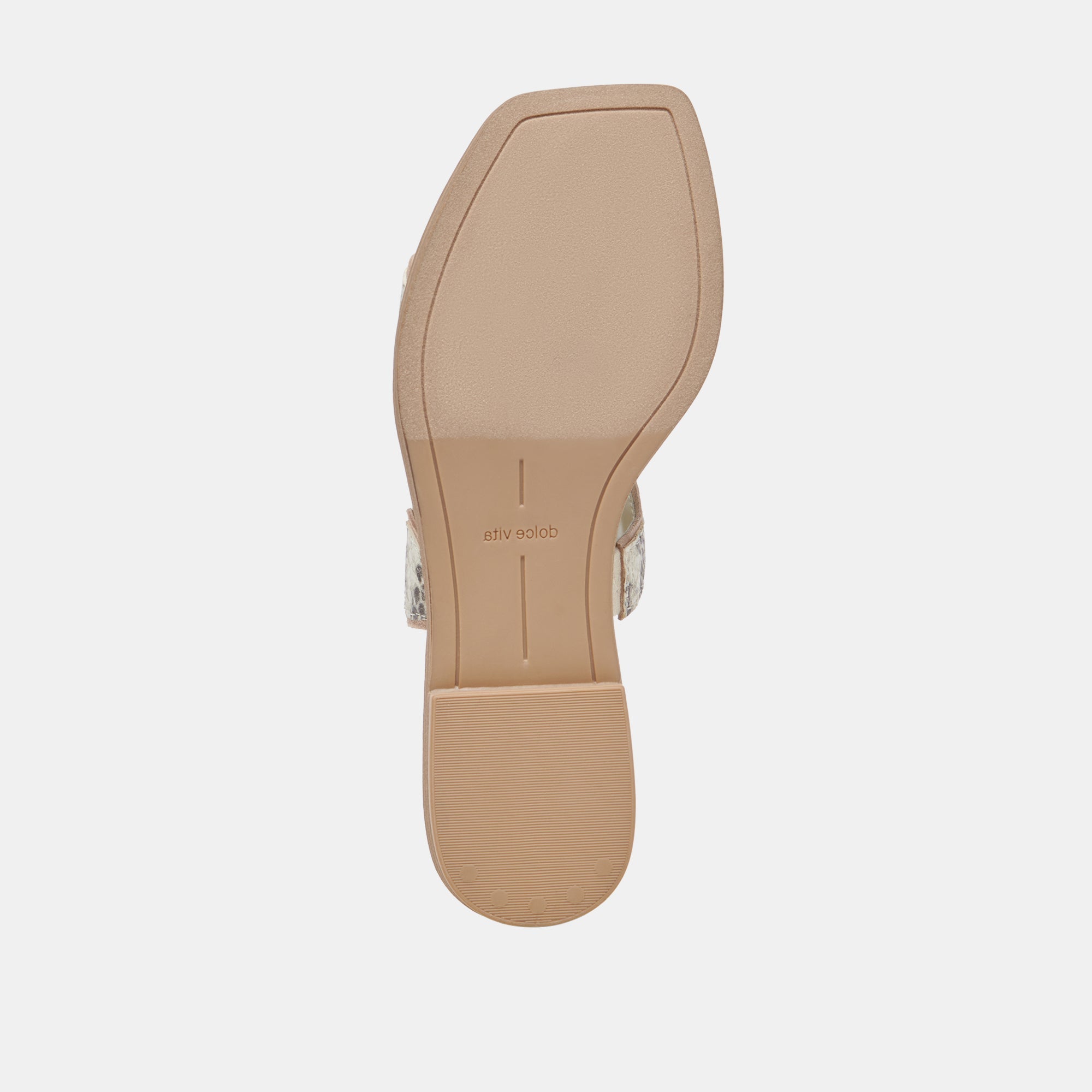 ILVA SANDALS GREY WHITE EMBOSSED LEATHER - re:vita