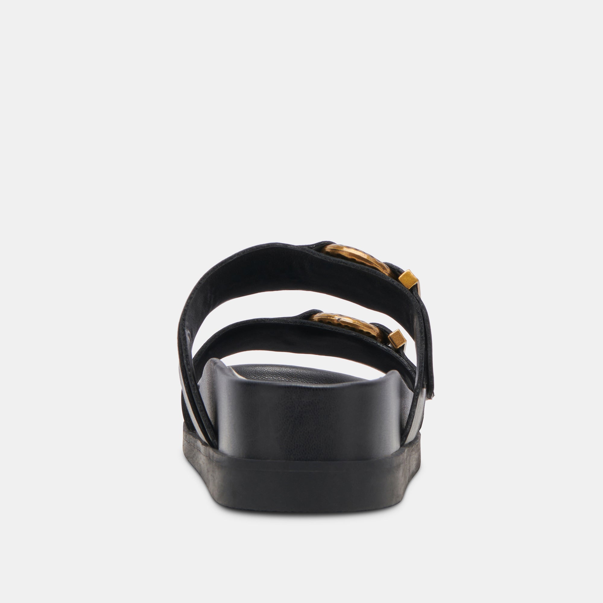 SOYA SANDALS ONYX LEATHER - re:vita