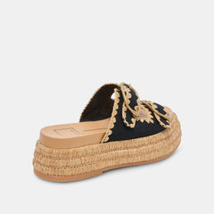 WANIKA SANDALS ONYX NUBUCK - re:vita