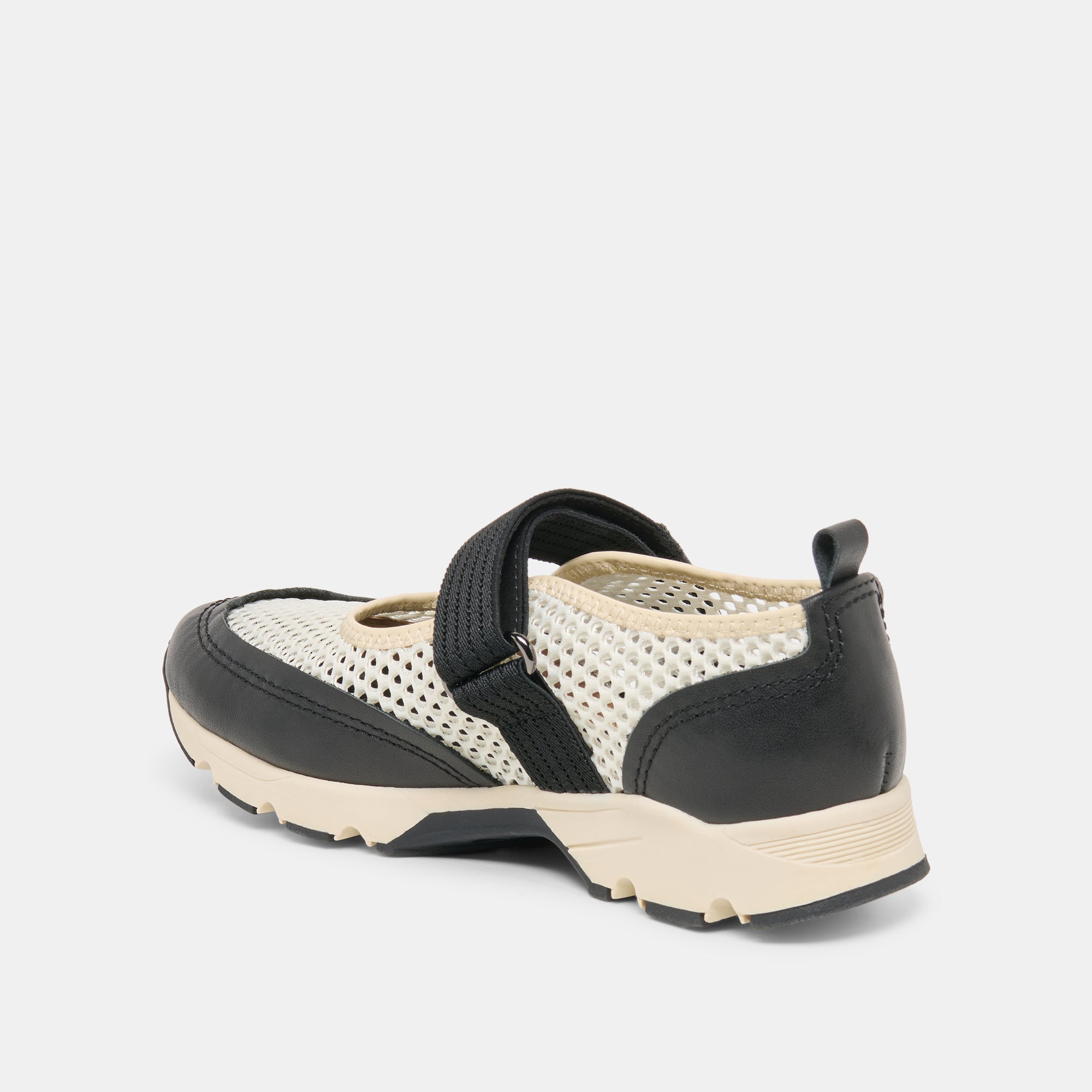 SELINE SNEAKERS WHITE BLACK MESH
