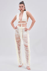 BEST DRESSED FRINGE BRALETTE AND LEGGING