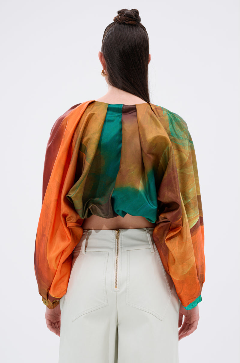 TIFFANY OMBRE BLOUSE