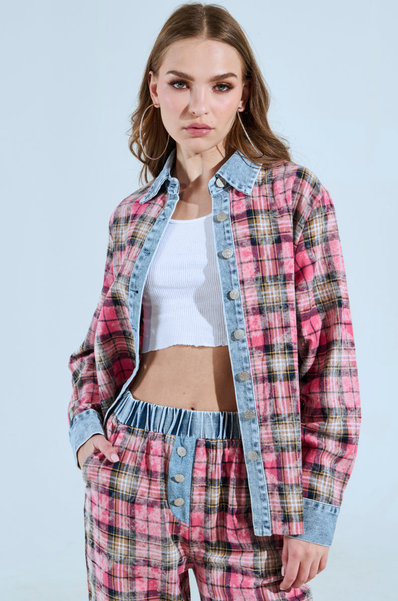 THE ONE BUTTON DOWN TOP