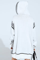 SKETCH IT KNIT SWEATSHIRT DRESS