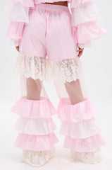 CANDY LACE TRIM PANTS