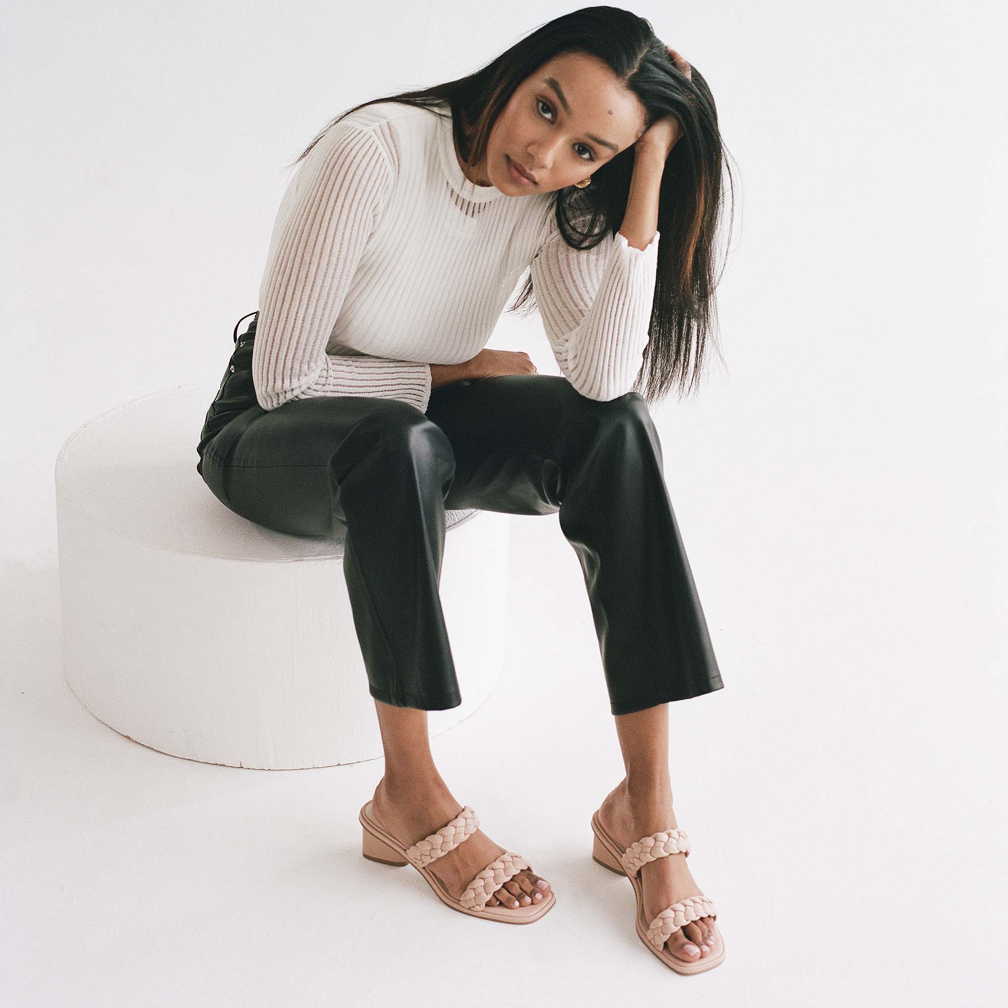 RONIN SANDALS CREAM STELLA