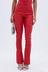 BIG CITY LIVIN FAUX LEATHER LEGGING