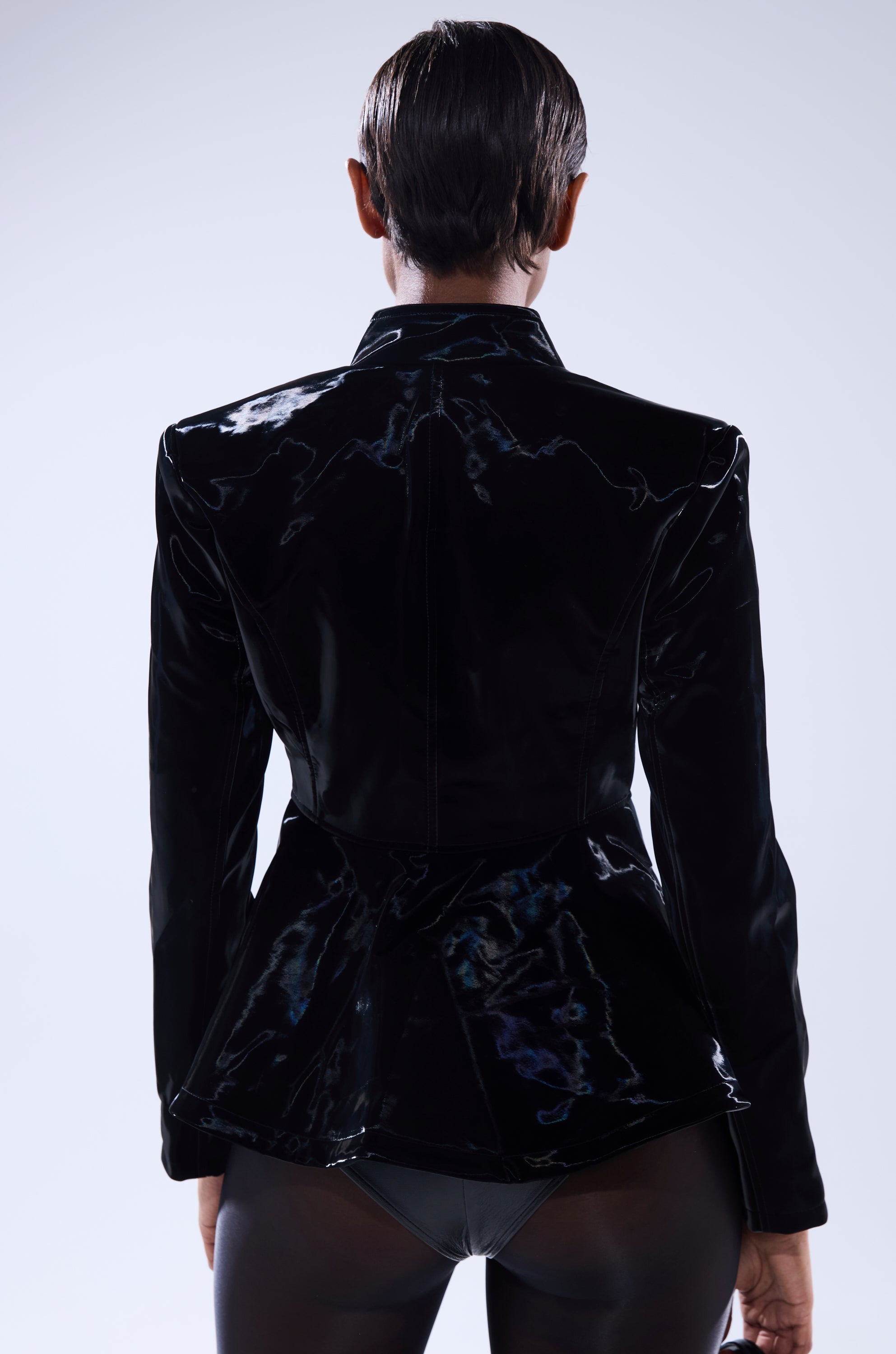 SLIMM LIQUID VELVET BLAZER