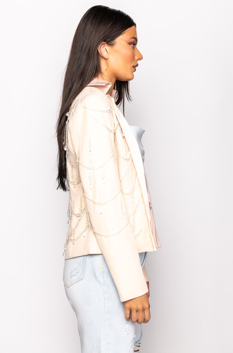 CAMP BEADED BLAZER