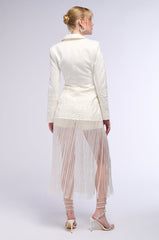HOPELESS ROMANTIC FRINGE BLAZER DRESS